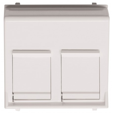 Niessen 2CLA221680N1101 Tapa inclinada 2 soporte con persiana BL
